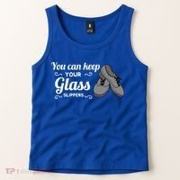 You Can Keep Your Glass Slippers Tap Dance Dancing Rhythm Gift Tank Top thumb 2
