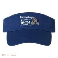 You Can Keep Your Glass Slippers Tap Dance Dancing Rhythm Gift Visor thumb 0
