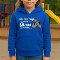 You Can Keep Your Glass Slippers Tap Dance Dancing Rhythm Gift Kids Hoodie thumb 3