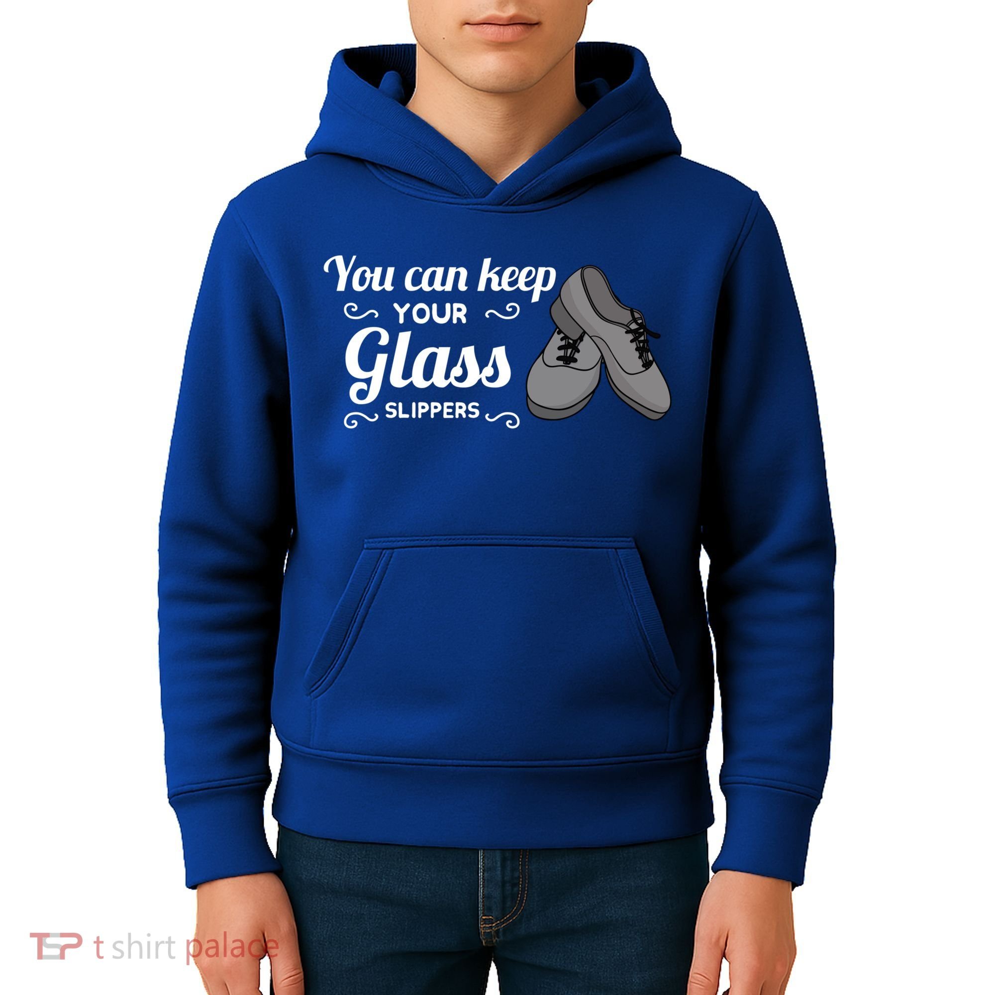 You Can Keep Your Glass Slippers Tap Dance Dancing Rhythm Gift Kids Hoodie
