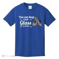You Can Keep Your Glass Slippers Tap Dance Dancing Rhythm Gift Kids T-Shirt thumb 0