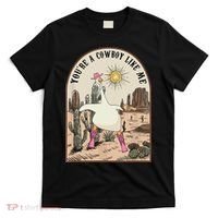 Youre Cowboys Like Me Pink Cowgirl Duck T-Shirt thumb 0