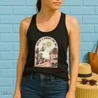 Youre Cowboys Like Me Pink Cowgirl Duck Women's Tank Top thumb 2