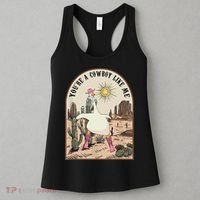 Youre Cowboys Like Me Pink Cowgirl Duck Women's Tank Top thumb 3