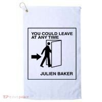 You Could Leave At Any Time Julien Baker Golf Towel thumb 0