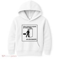 You Could Leave At Any Time Julien Baker Kids Hoodie thumb 0