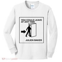You Could Leave At Any Time Julien Baker Kids Long Sleeve Shirt thumb 0