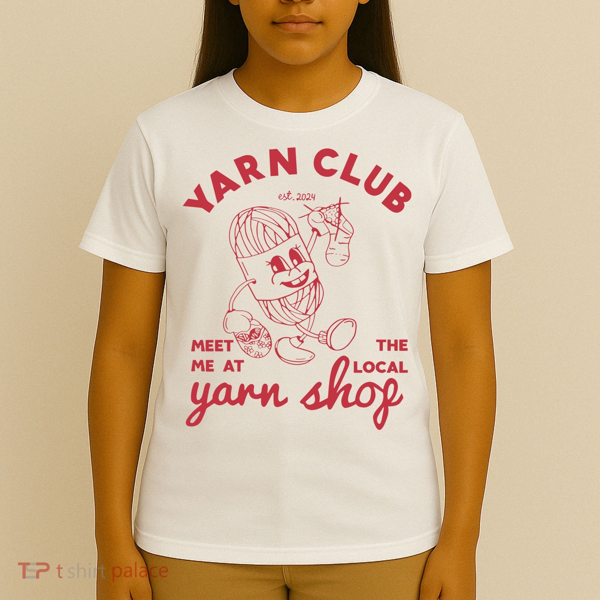 Yarn Club Meet Me At The Local Yarn T-Shirt