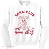 Yarn Club Meet Me At The Local Yarn Kids Sweatshirt thumb 0