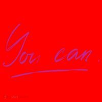You Can Motivational Quote Santa Hat thumb 1