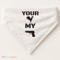 Your Cock My G.L.O.C.K USA-Made Doggie Bandana thumb 0