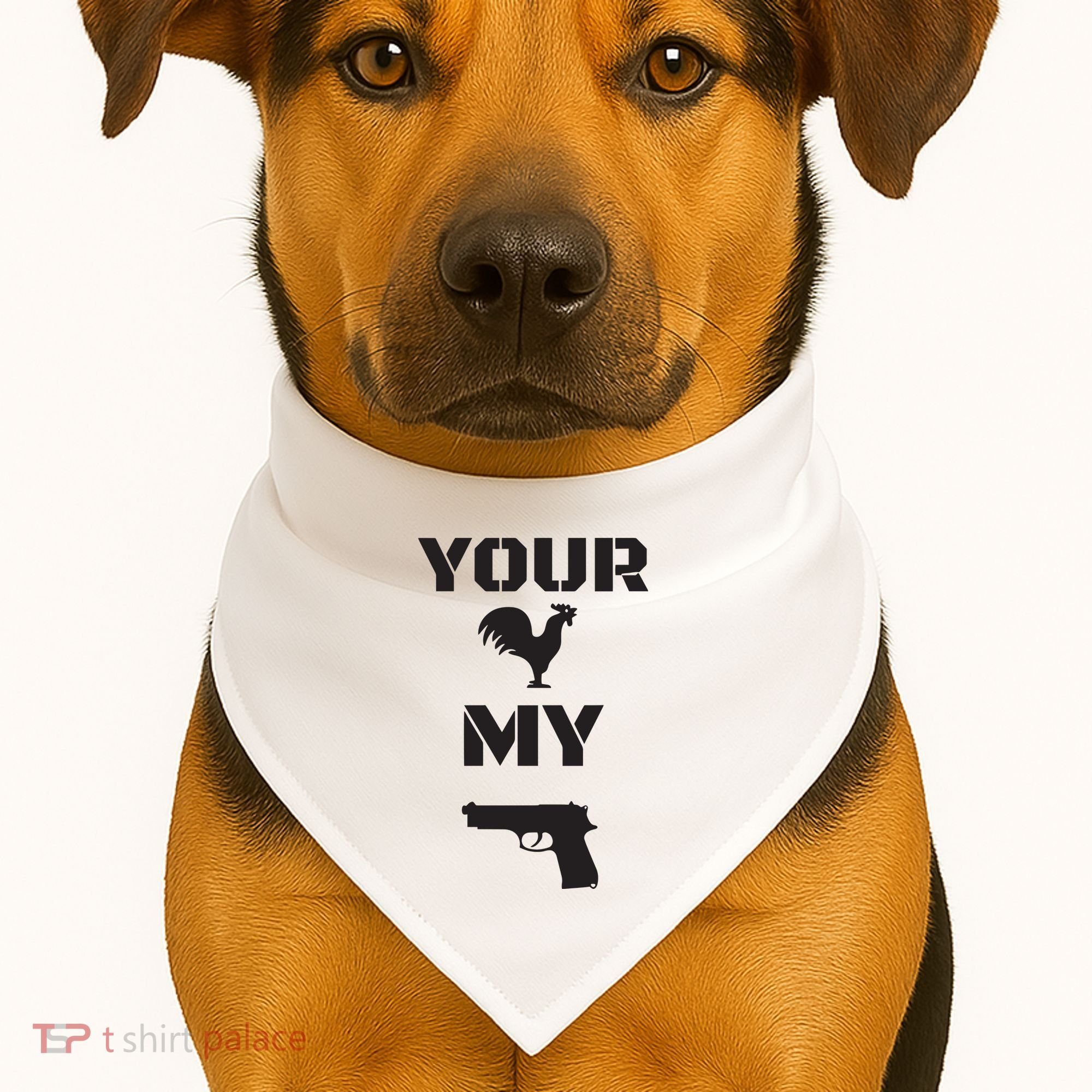 Your Cock My G.L.O.C.K USA-Made Doggie Bandana