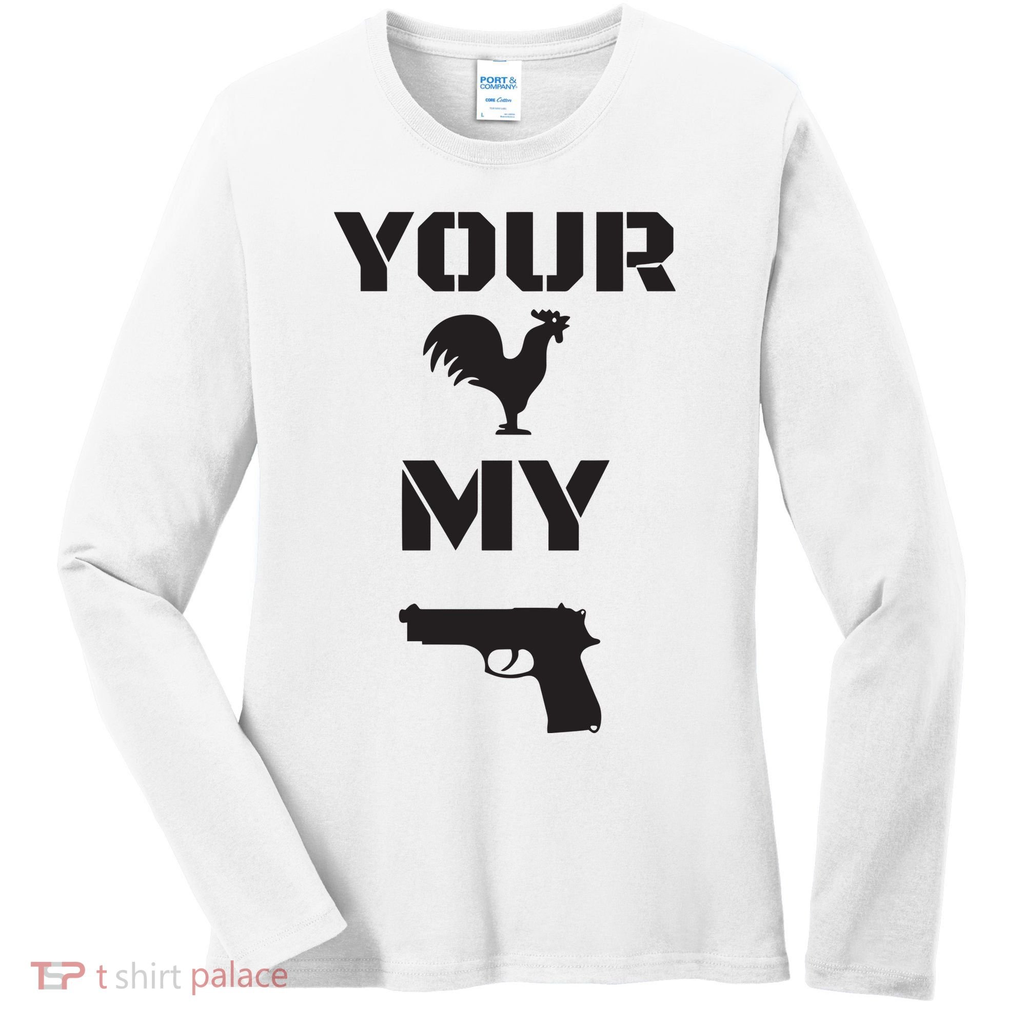 Your Cock My G.L.O.C.K Women's Long Sleeve Shirt