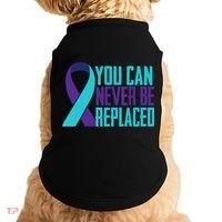 You Can Never Be Replaced Suicide Awareness Doggie Tank thumb 0
