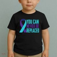 You Can Never Be Replaced Suicide Awareness Toddler T-Shirt thumb 2