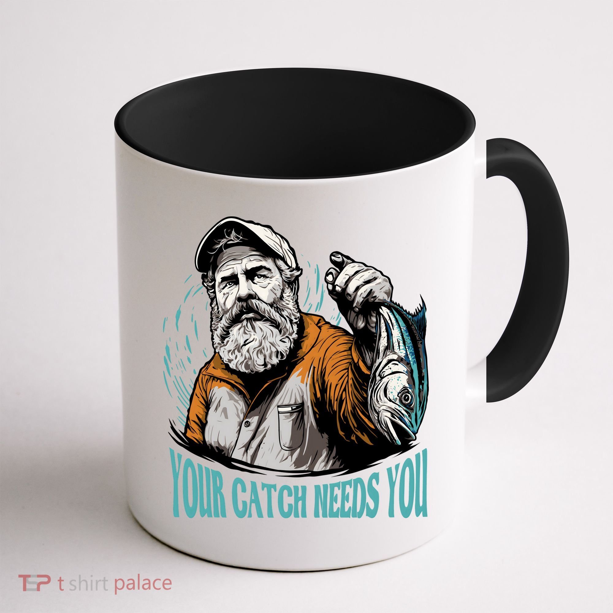Your Catch Needs You Fishing Coffee Mug