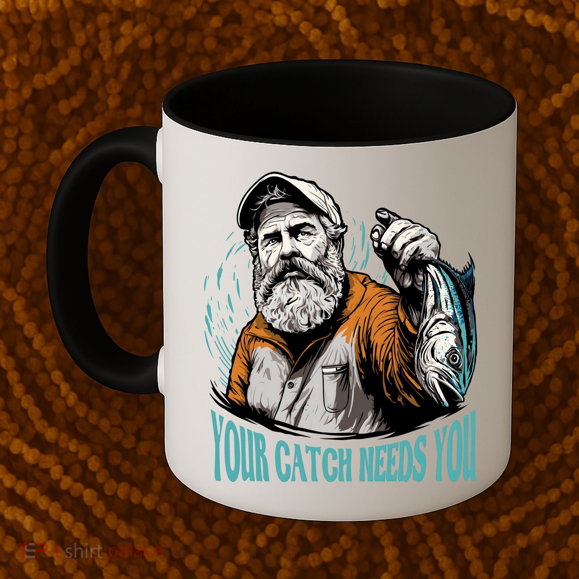 Your Catch Needs You Fishing Coffee Mug