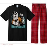 Your Catch Needs You Fishing Pajama Set thumb 0