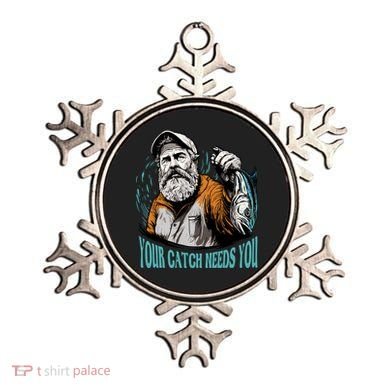 Your Catch Needs You Fishing Ornament