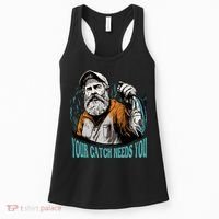 Your Catch Needs You Fishing Women's Tank Top thumb 0