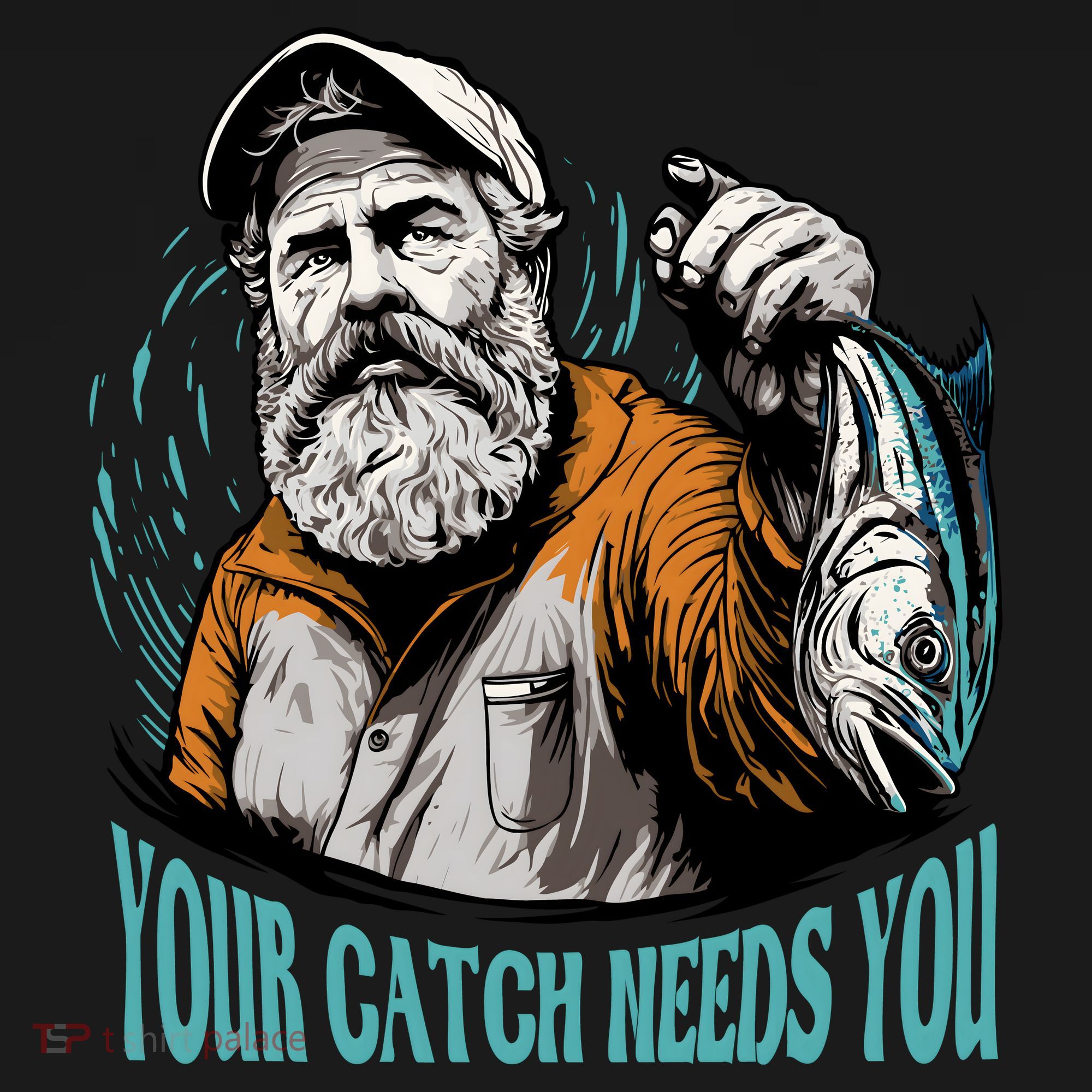 Your Catch Needs You Fishing Women's Tank Top