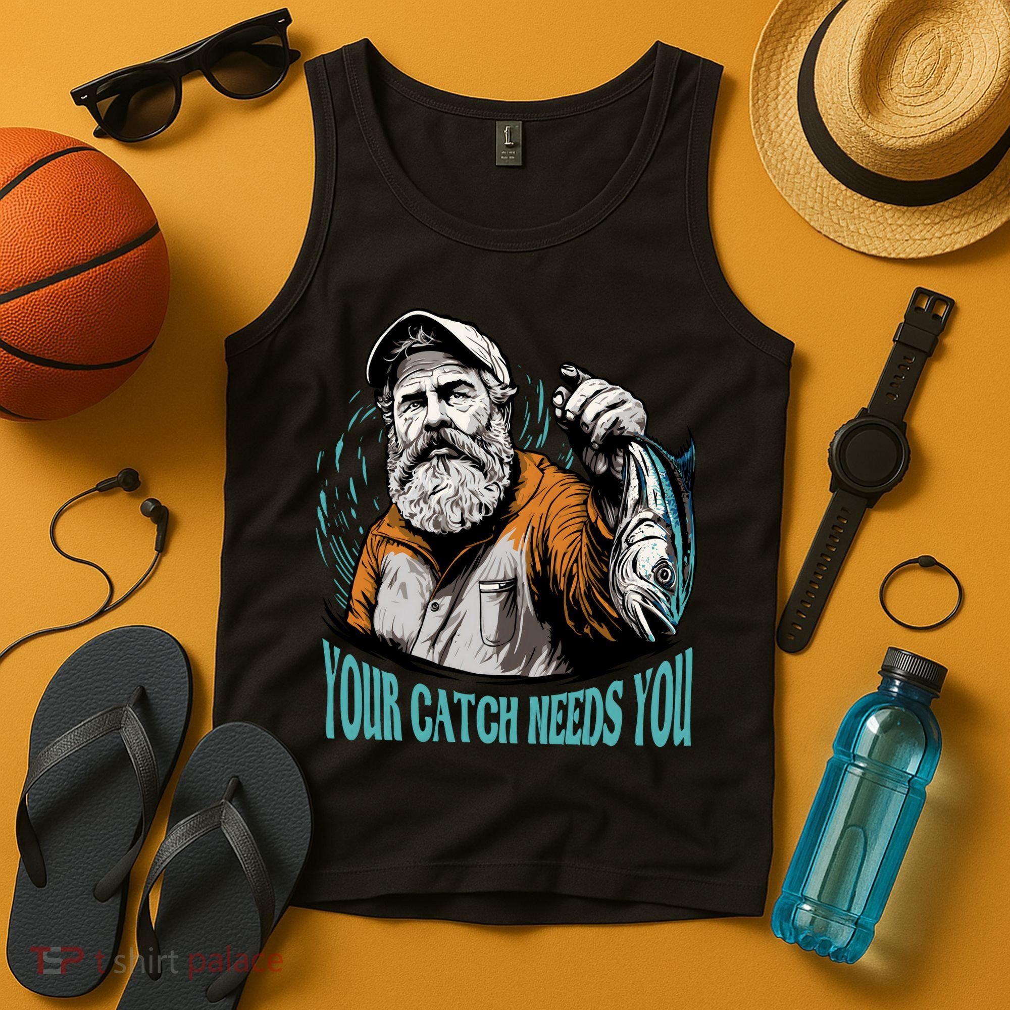Your Catch Needs You Fishing Tank Top