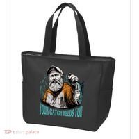 Your Catch Needs You Fishing Tote Bag thumb 3