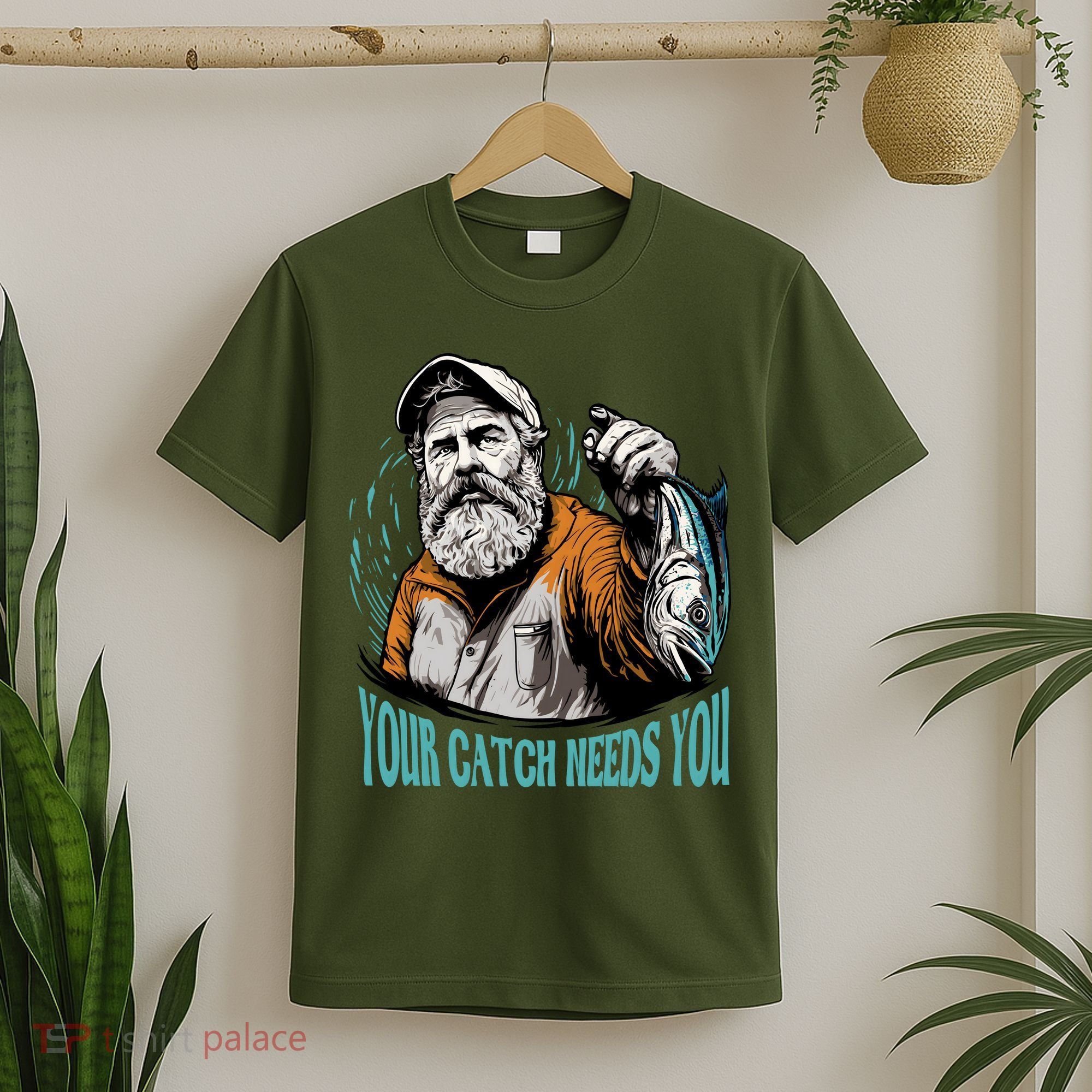 Your Catch Needs You Fishing T-Shirt