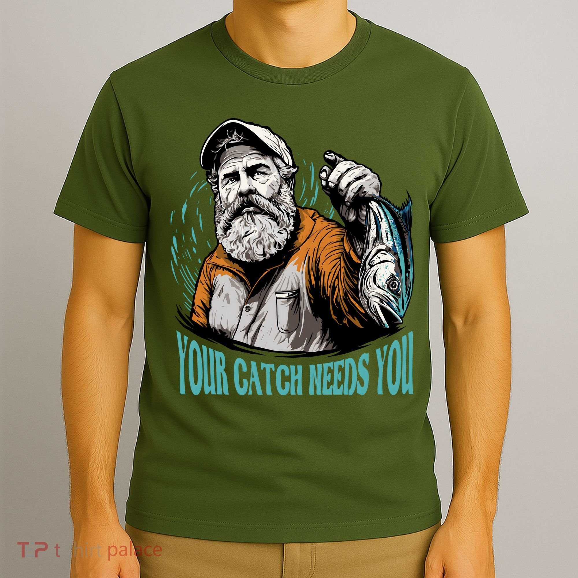 Your Catch Needs You Fishing T-Shirt
