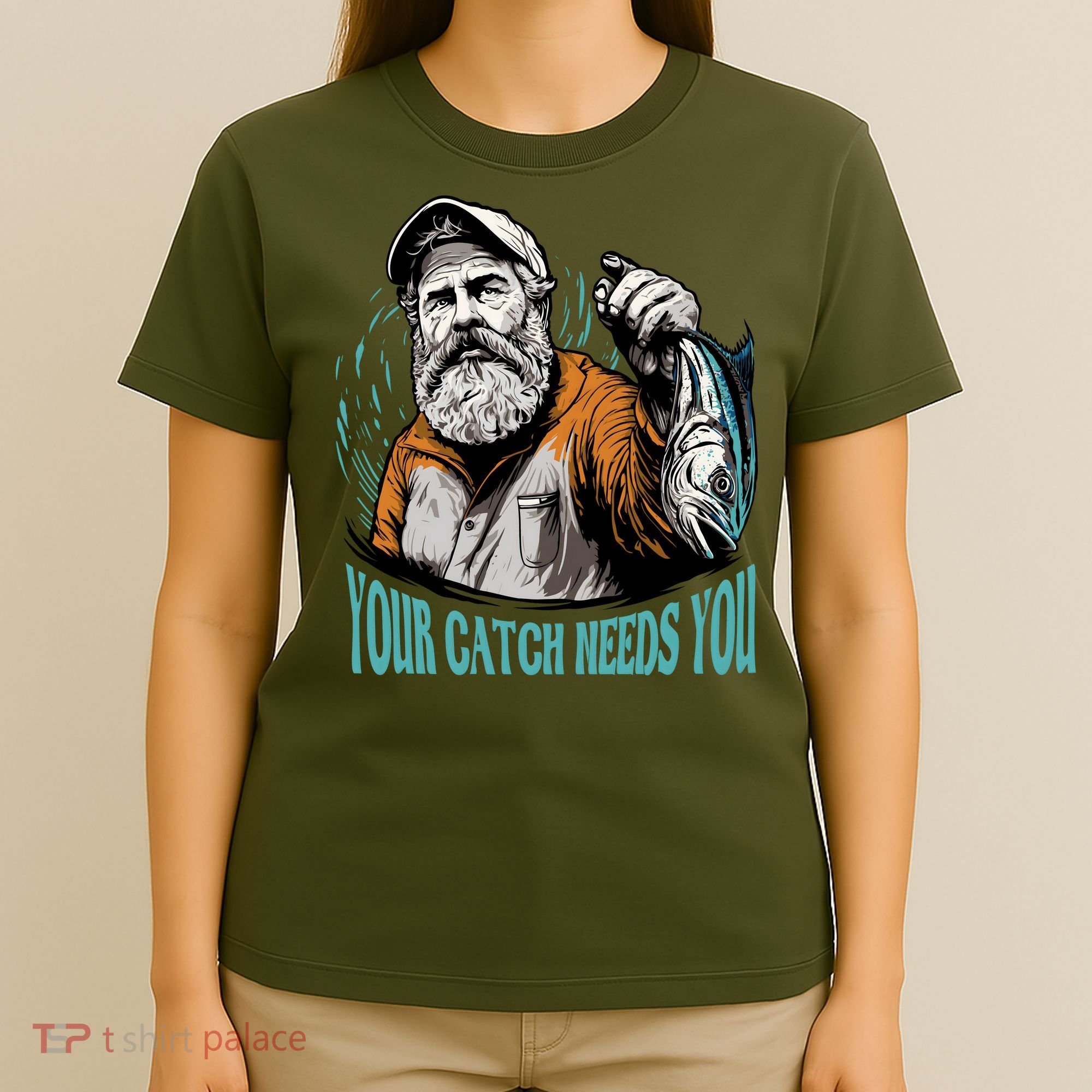 Your Catch Needs You Fishing T-Shirt