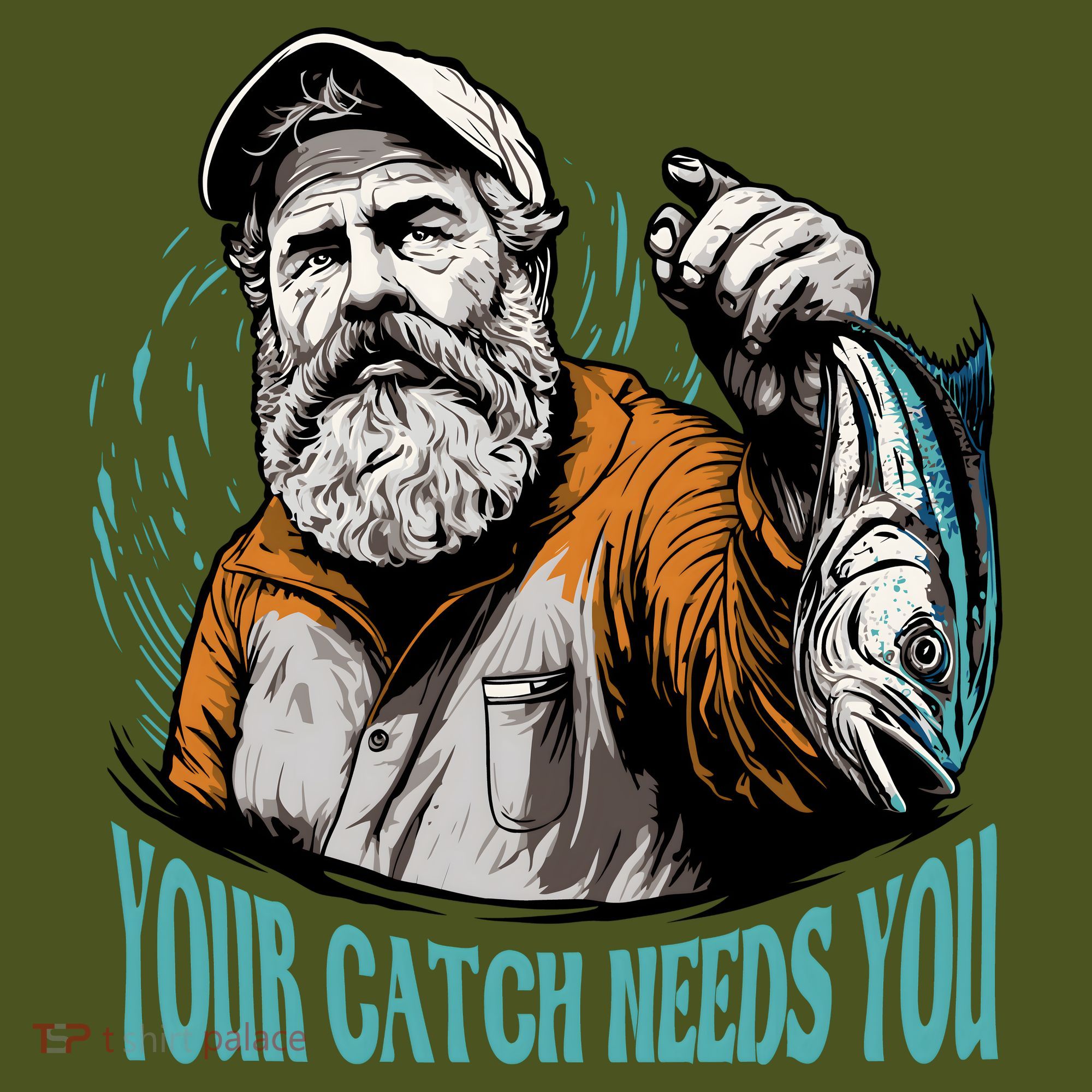 Your Catch Needs You Fishing Mousepad
