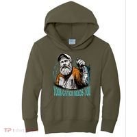 Your Catch Needs You Fishing Kids Hoodie thumb 0