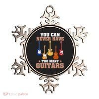 You Can Never Have Too Many Guitars Shirt Guitar Lover Ornament thumb 0