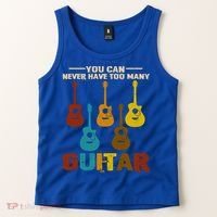 You Can Never Have Too Many Guitars Cool Gift Tank Top thumb 2