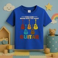 You Can Never Have Too Many Guitars Cool Gift Toddler T-Shirt thumb 3