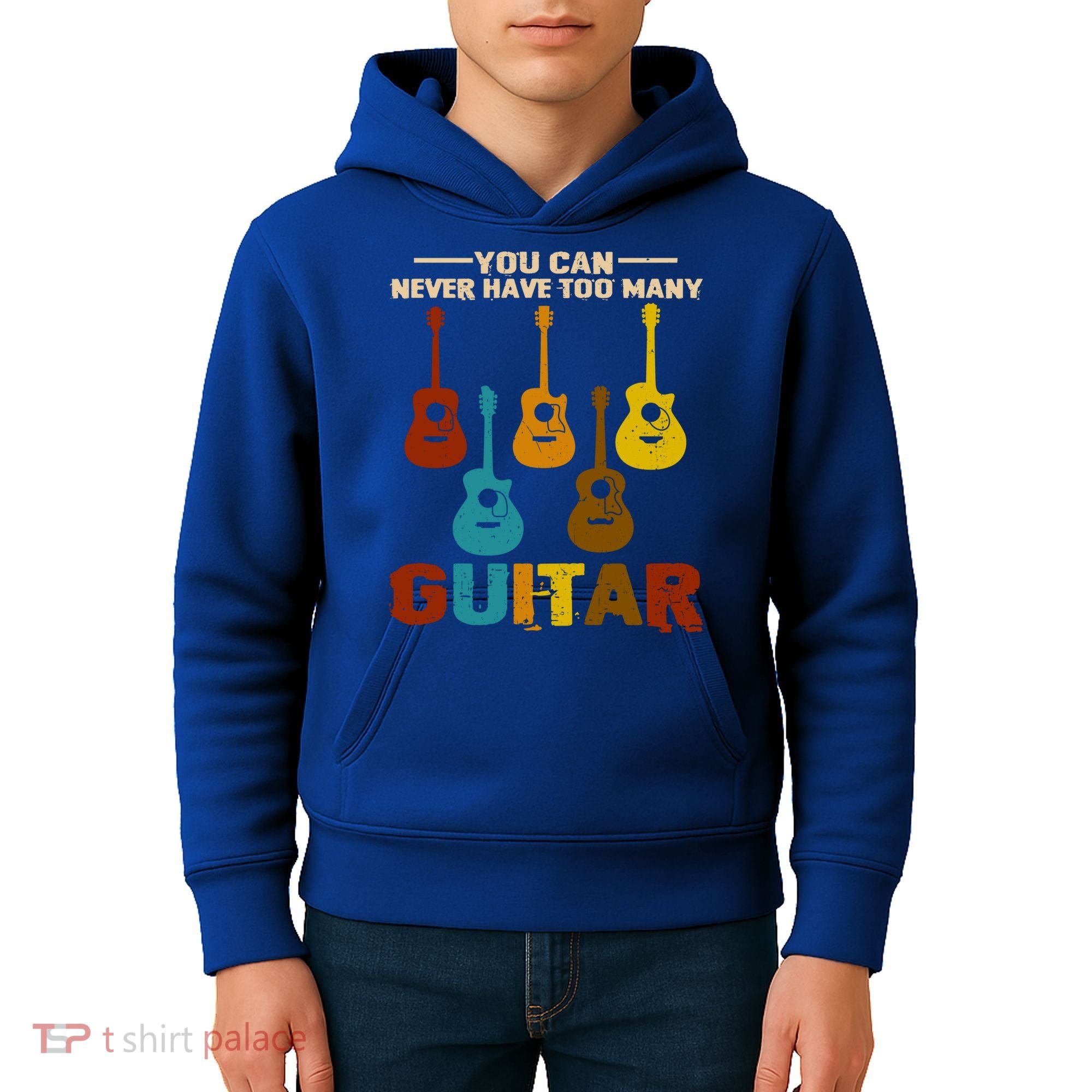 You Can Never Have Too Many Guitars Cool Gift Kids Hoodie