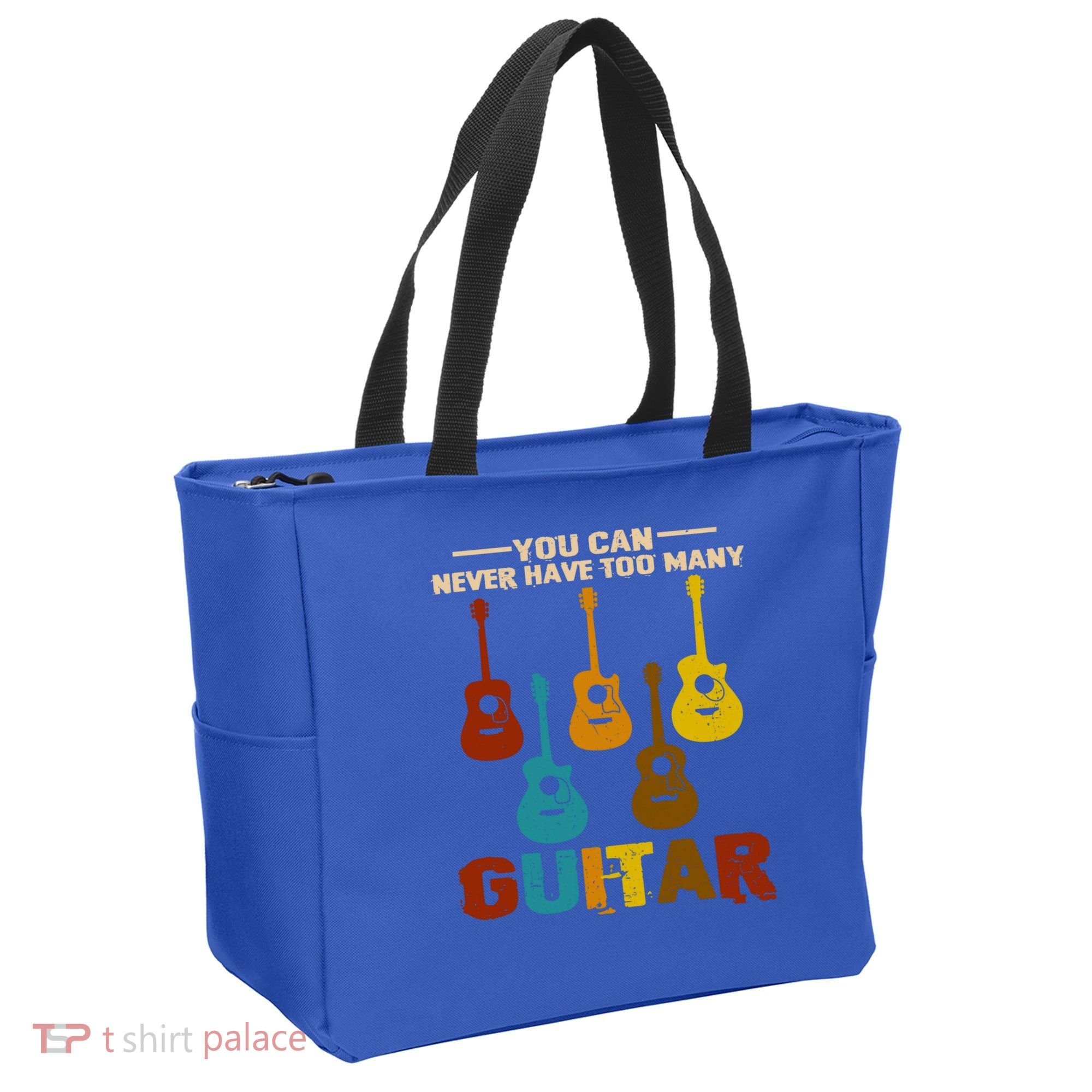 You Can Never Have Too Many Guitars Cool Gift Tote Bag