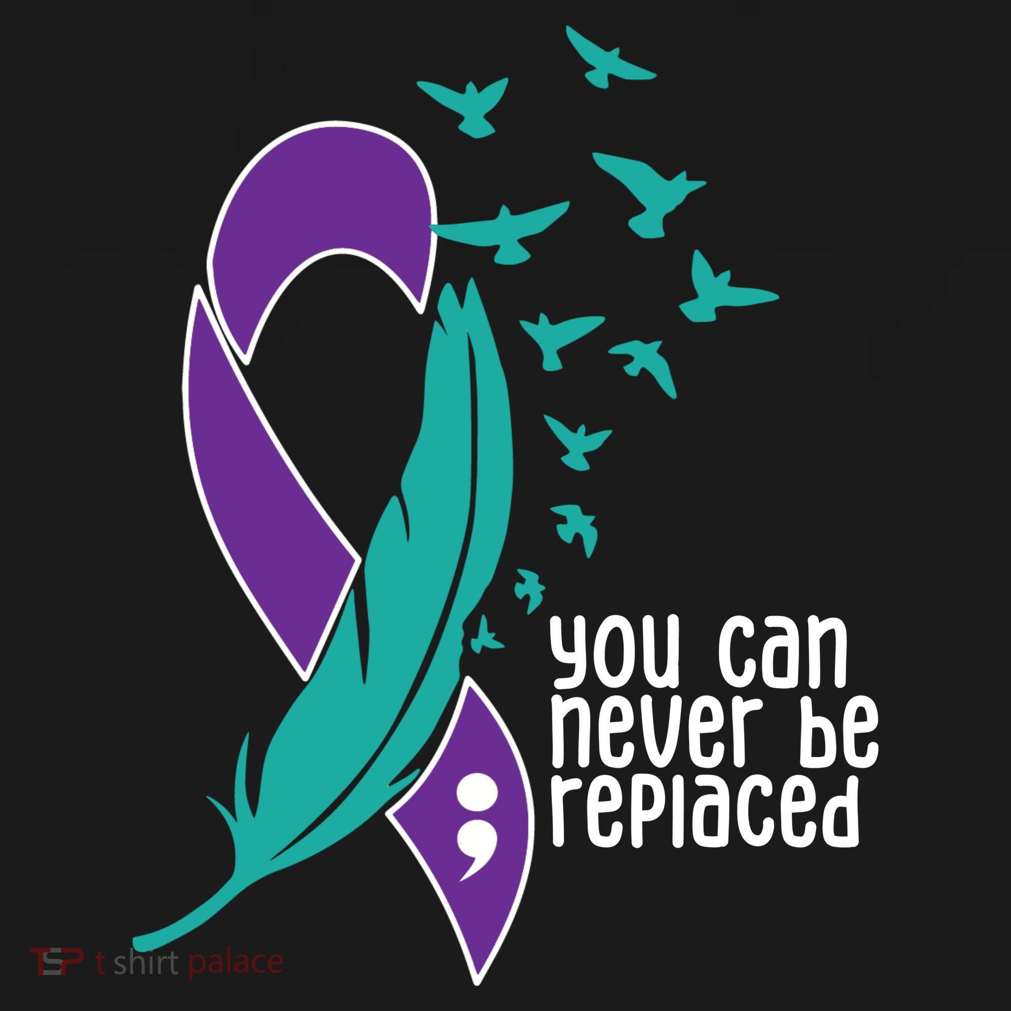 You Can Never Be Replaced Suicide Awareness Women's Tank Top