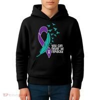 You Can Never Be Replaced Suicide Awareness Kids Hoodie thumb 4
