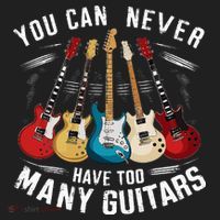 You Can Never Have Too Many Guitars Music Guitar Tumbler thumb 3