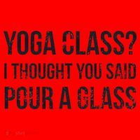 Yoga Class Pour A Glass Funny Wine & Yoga Sayings Santa Hat thumb 1