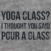 Yoga Class Pour A Glass Funny Wine & Yoga Sayings Toddler Hoodie thumb 2