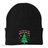 You Can Put Your Balls On Me Christmas Tree Beanie thumb 0