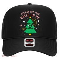 You Can Put Your Balls On Me Christmas Tree Hat thumb 0