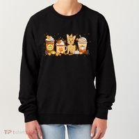 Yorkie Coffee Pumpkin Spice Dog Lovers Fall Thanksgiving Great Gift Women's Sweatshirt thumb 0