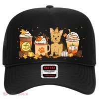 Yorkie Coffee Pumpkin Spice Dog Lovers Fall Thanksgiving Great Gift Hat thumb 0