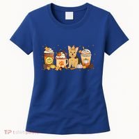 Yorkie Coffee Pumpkin Spice Dog Lovers Fall Thanksgiving Great Gift Women's T-Shirt thumb 0