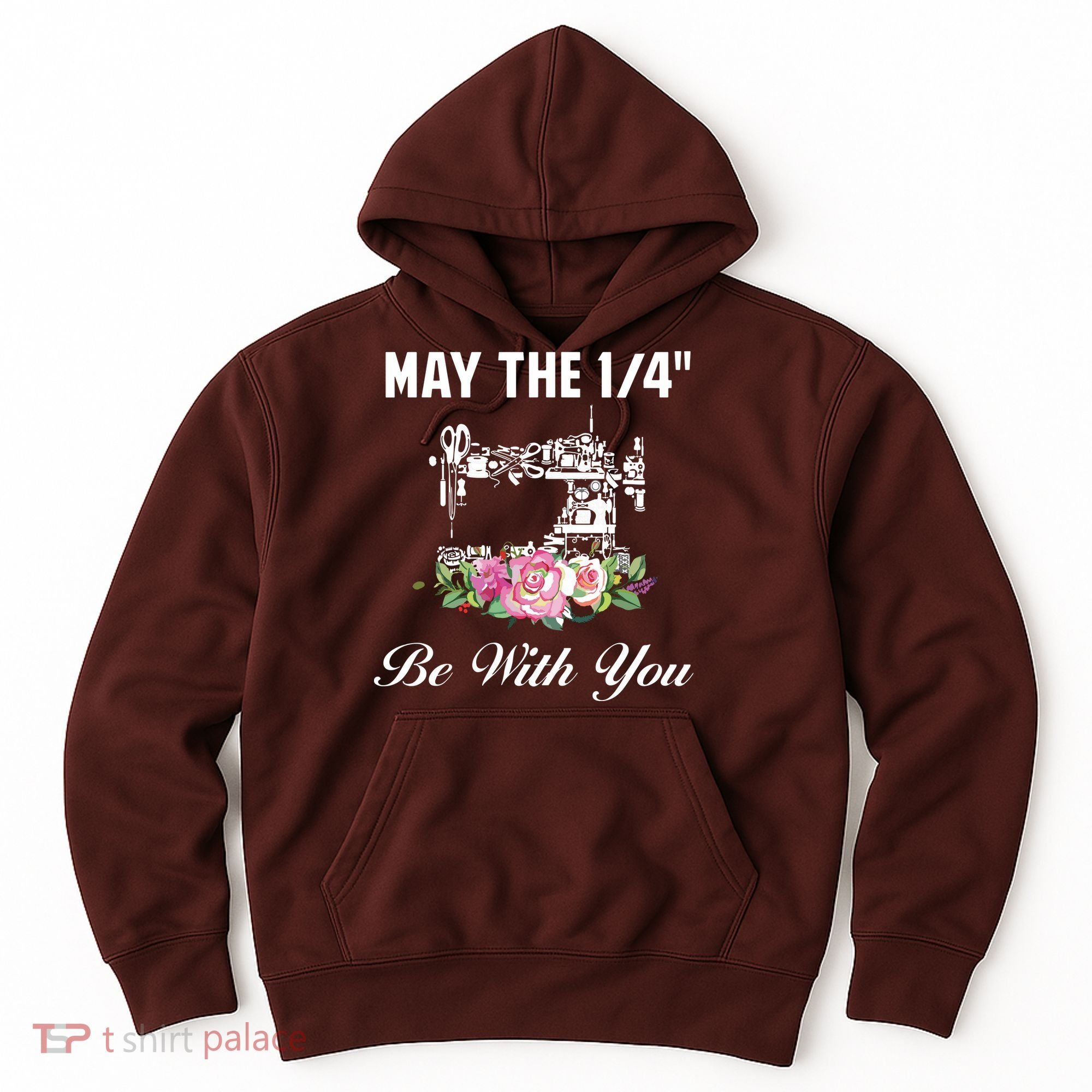 Yarn Craft Quilting Quote May The 14 Be With You Sewing Hoodie