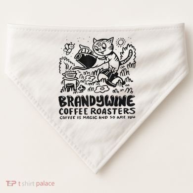 Ywine Coffee Roasters USA-Made Doggie Bandana