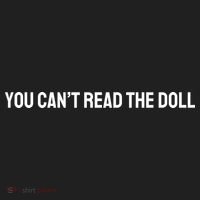 You Can’T Read The Doll Tumbler thumb 3